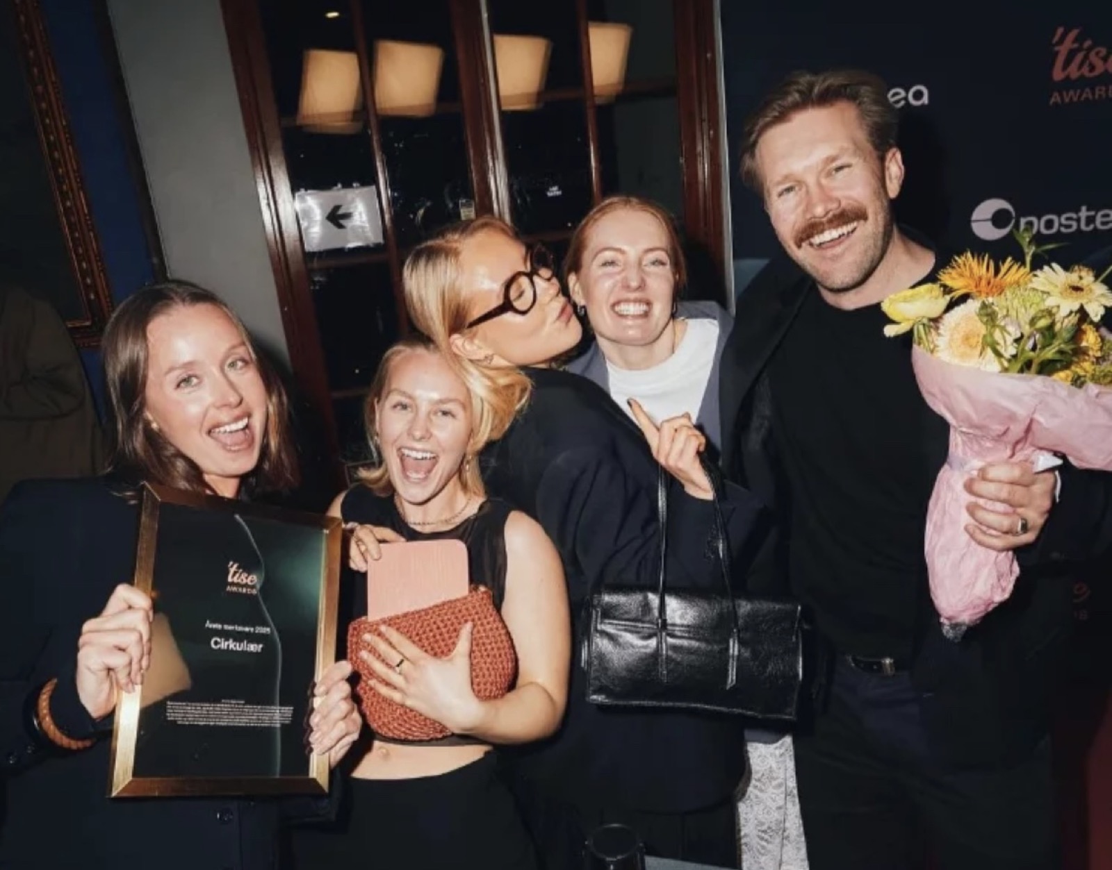 Bruktbutikken Cirkulær fikk hederspris under Tise Awards på Cosmopolite